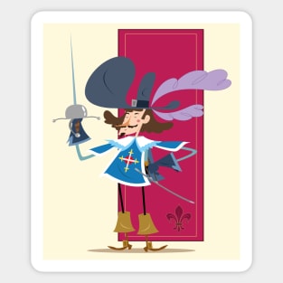 d'Artagnan Sticker